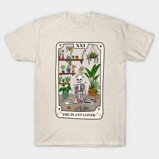 The Plant Lover Tarot Card T-Shirt